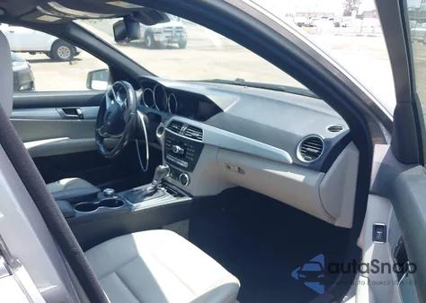 2012 Mercedes-Benz C 250 Luxury/Sport from USA, damaged, VIN WDDGF4HBXCA622457